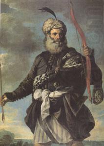 MOLA, Pier Francesco Barbary Pirate with a Bow (mk05) china oil painting image